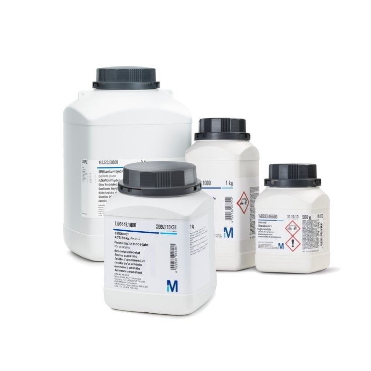 Potasyum Asetat 1 kg- Potassium Acetate Extra Pure Ph Eur,Bp,E 261 Merck 104820.1000