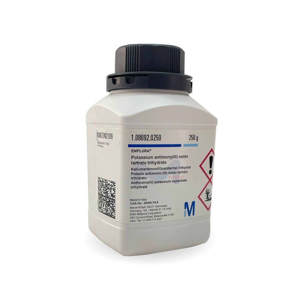 Merck 108092.0250 Potasyum Antimon III Oksit 250 g - Potassium Antimony III Oxide Tartrate