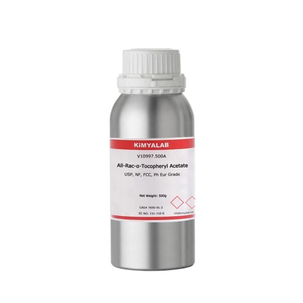 Kimyalab Tokoferil Asetat 500g - All-Rac-α-Tocopheryl Acetate