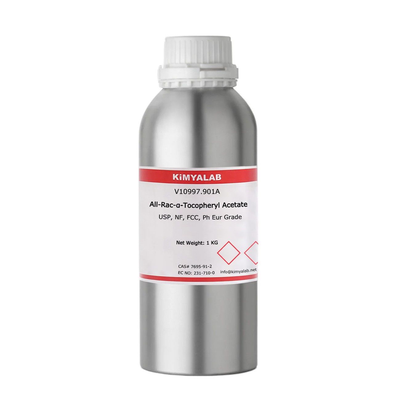 Kimyalab Tokoferil Asetat 1 Kg - All-Rac-α-Tocopheryl Acetate
