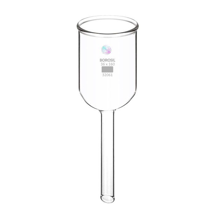 Borosil Cam Gooch Krozesi İçin Huni - 30 ml Gooch Kroze İle Uygun