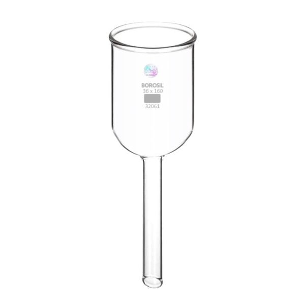 Borosil Cam Gooch Krozesi İçin Huni - 30 ml Gooch Kroze İle Uygun