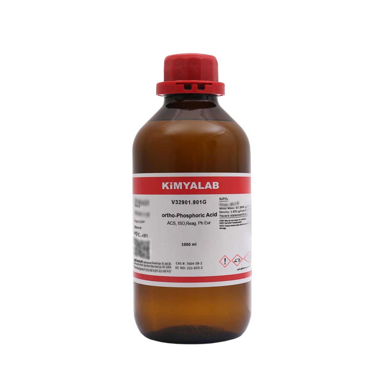 Kimyalab orto- Fosforik Asit 1L - ortho-Phosphoric acid