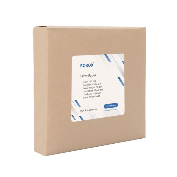 Kaba Filtre Kağıdı 40x40cm 250li Paket - Adi Süzgeç 50 gr/m2 - 4 Paket Toptan