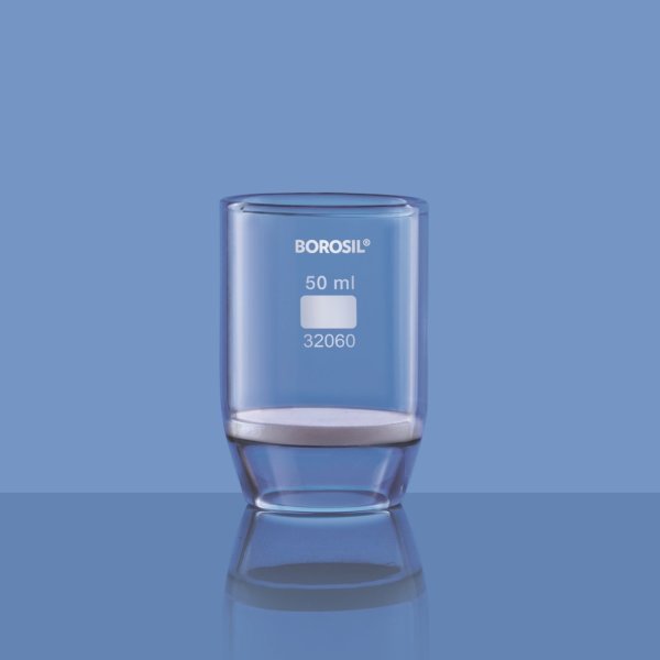 Borosil Gooch Kroze 15 ml Por. 1 - Cam Sinter Filtreli Kroze