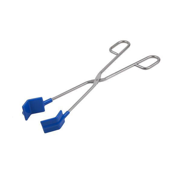 Borox Kroze Maşası 280 mm - Paslanmaz Çelik - Kroze Tutacağı PVC Kaplı - 10 Adet Toptan