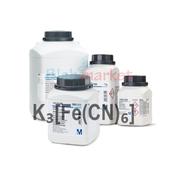 Merck 104984 Potasyum Hekzasiyanoferrat II 500 g - Potassium Hexacyanoferrate II Trihydrate