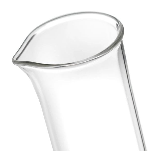 Borox Cam Mezür 50 ml Uzun - Dereceli Silindir Mavi Skala