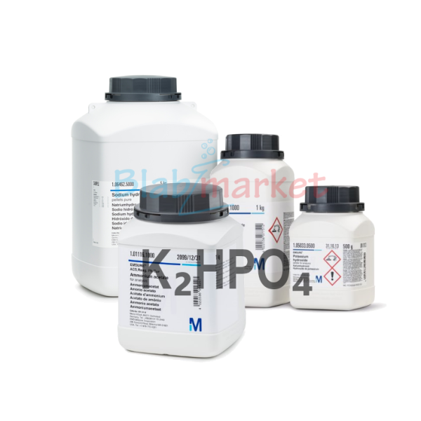 Merck 105101.5000 Potasyum Hidrojen Fosfat 5 kg - Potassium Hydrogen Phosphate Anhydrous Extra Pure Ph Eur,Bp,E 340