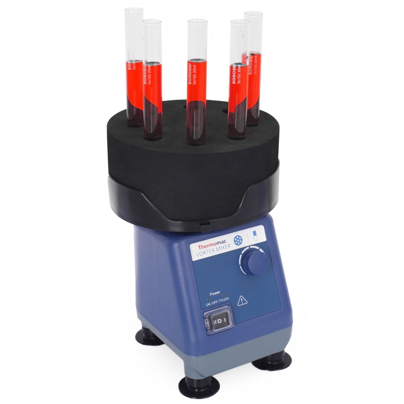 Thermomac Vorteks Karıştırıcı - 16mm Deney Tüpü Eki Set - Vortex