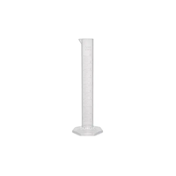 Borox Plastik Mezür 10 ml - Uzun form Kabartma Skala