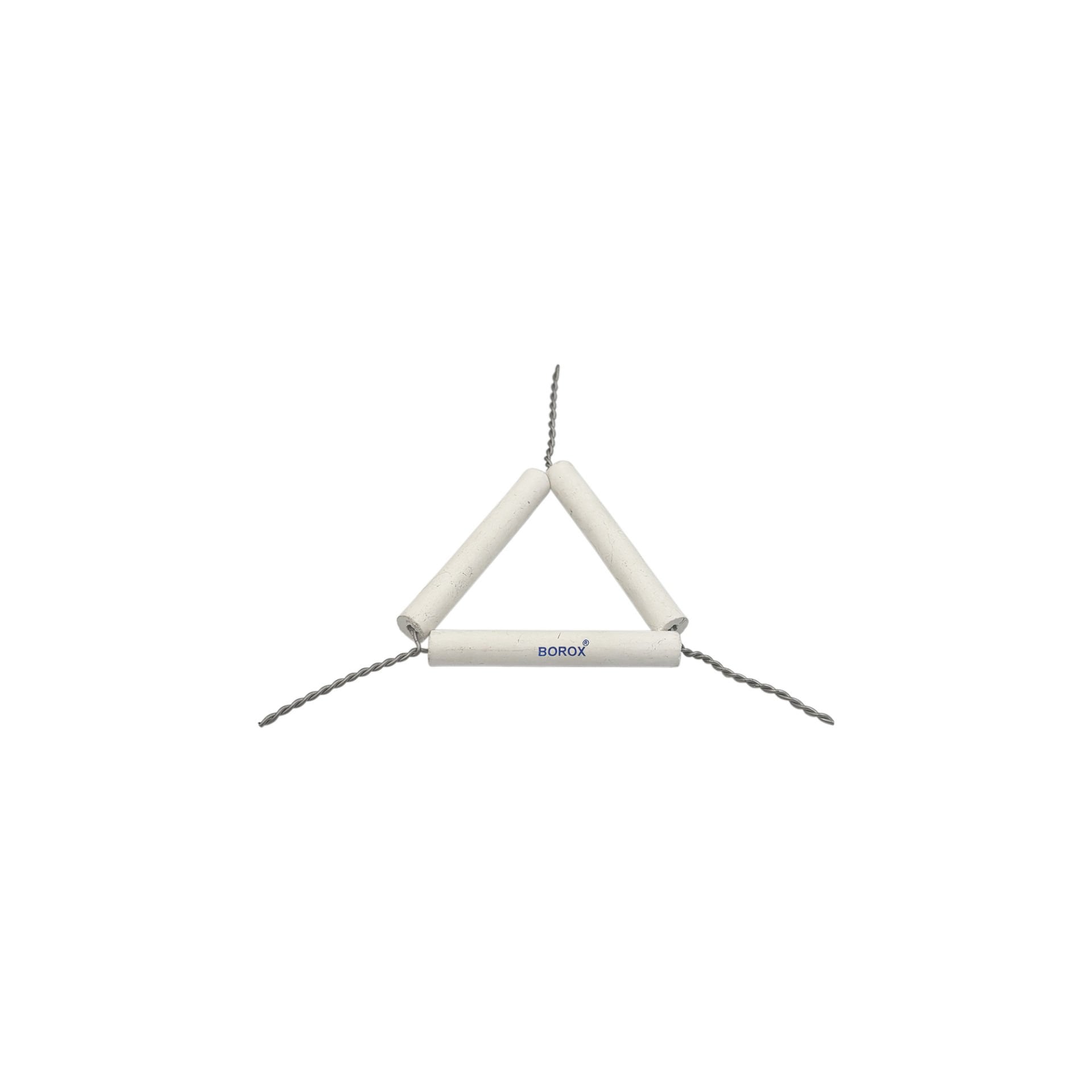 Borox Seramik Üçgen - 60 mm - Porselen Üçgen