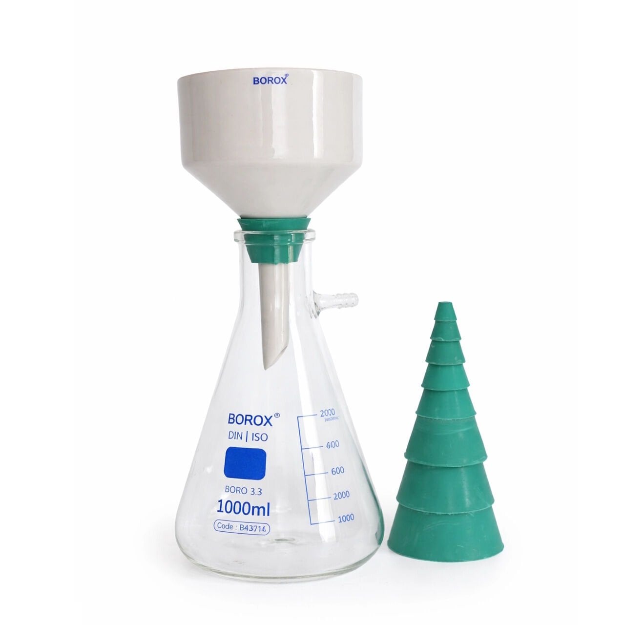 Borox Buhner Hunili Filtrasyon Seti 110mm - Vakum Filtrasyon Seti