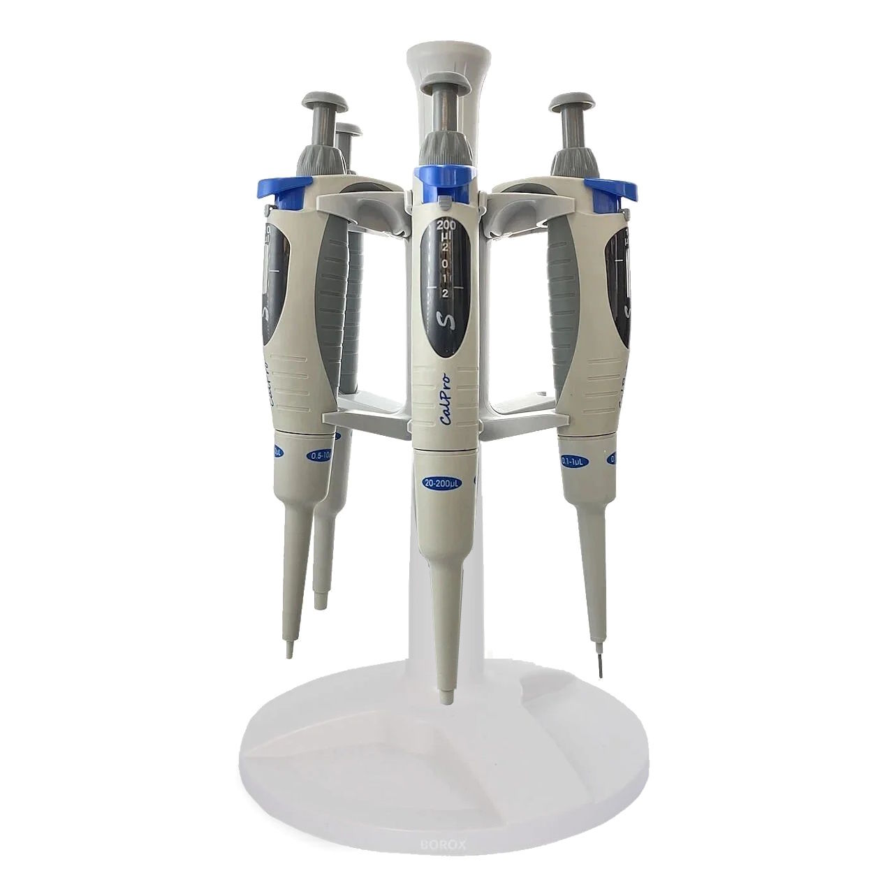 CalPro S Otomatik Pipet Seti Standlı - 1µl+10µl+200µl+1000µl - Hassas Mikropipet