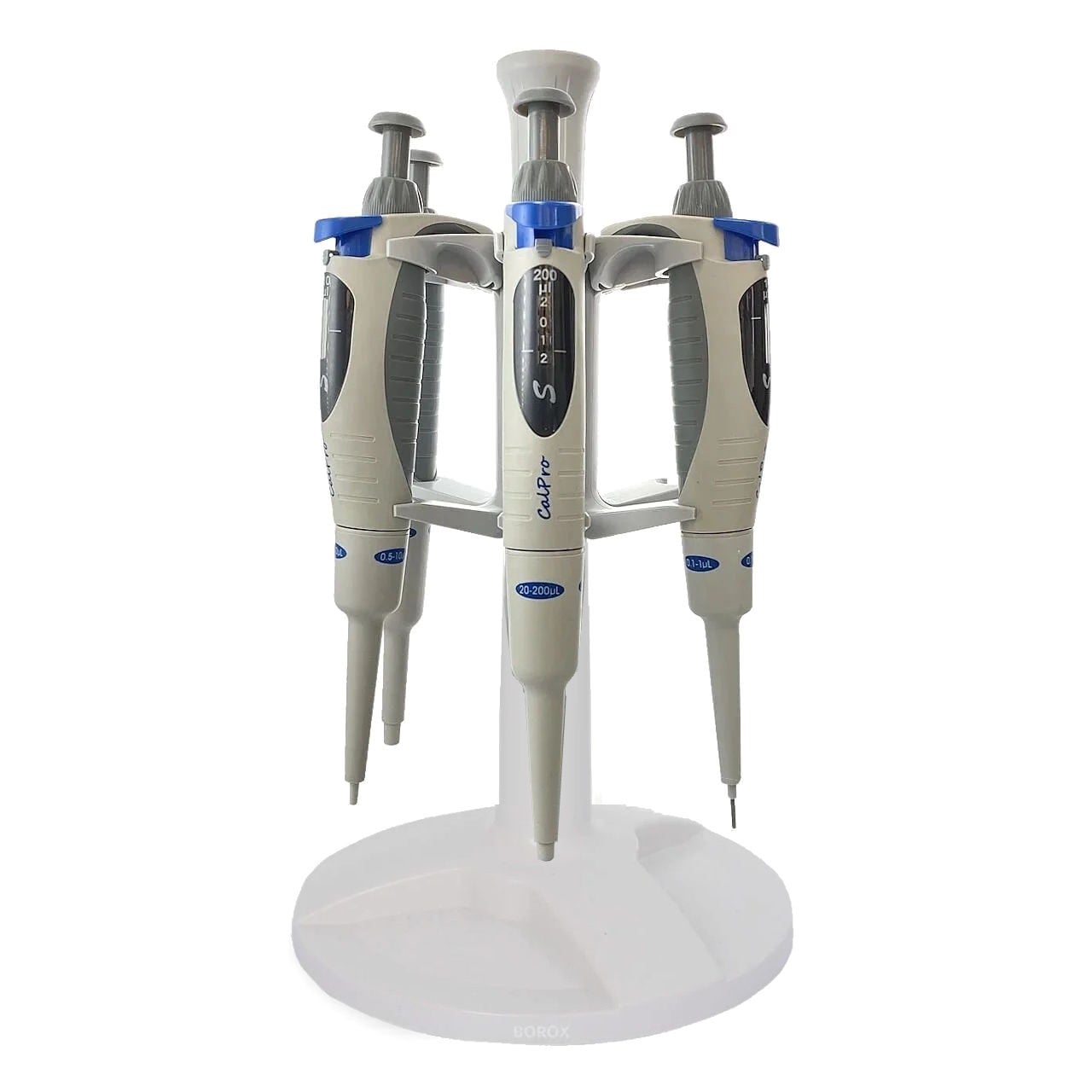 CalPro S Otomatik Pipet Seti Standlı - 1µl+10µl+200µl+1000µl - Hassas Mikropipet
