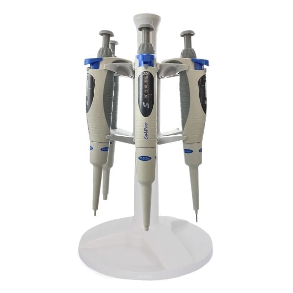 CalPro S Otomatik Pipet Seti Standlı - 1µl+10µl+200µl+1000µl - Hassas Mikropipet