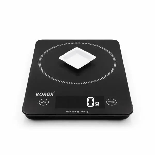Borox PS Tartım Kabı - Plastik Kare Form 10ml - 500adet/paket - Beyaz Renk