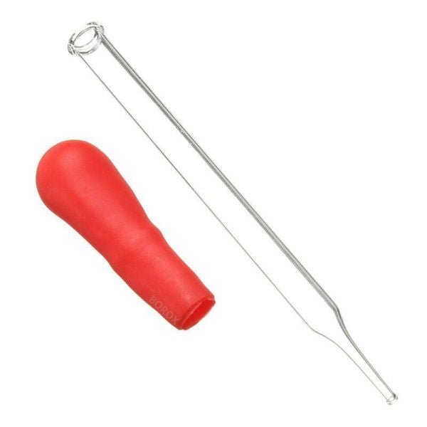 Borox Cam Pastör Pipeti 90mm - Damlatma Pipet - Cam Damlalık - 50 Adet/Toptan