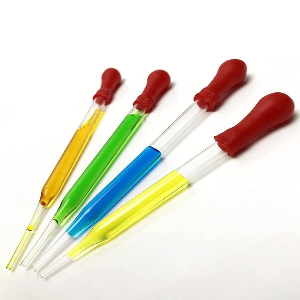 Borox Cam Pastör Pipeti 90mm - Damlatma Pipet - Cam Damlalık - 50 Adet/Toptan