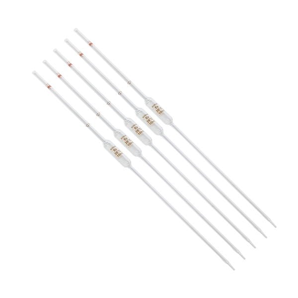 Borox Cam Bullu Pipet 10 ml - 5adet-paket - Volumetrik Pipet