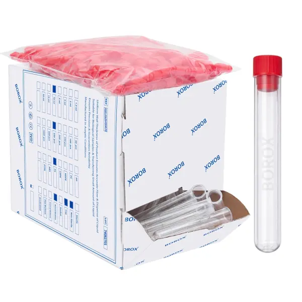 Test Tüpü P.S Kapaklı 16x100mm - 10ml Santrifüj Tüpü 250adet