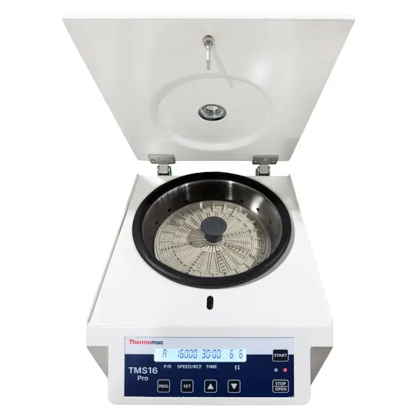 Thermomac TMS16 Pro 24 Hazneli - Mikrohematokrit Tüp İçin - Masaüstü Mikro Santrifüj Cihazı 16000rpm