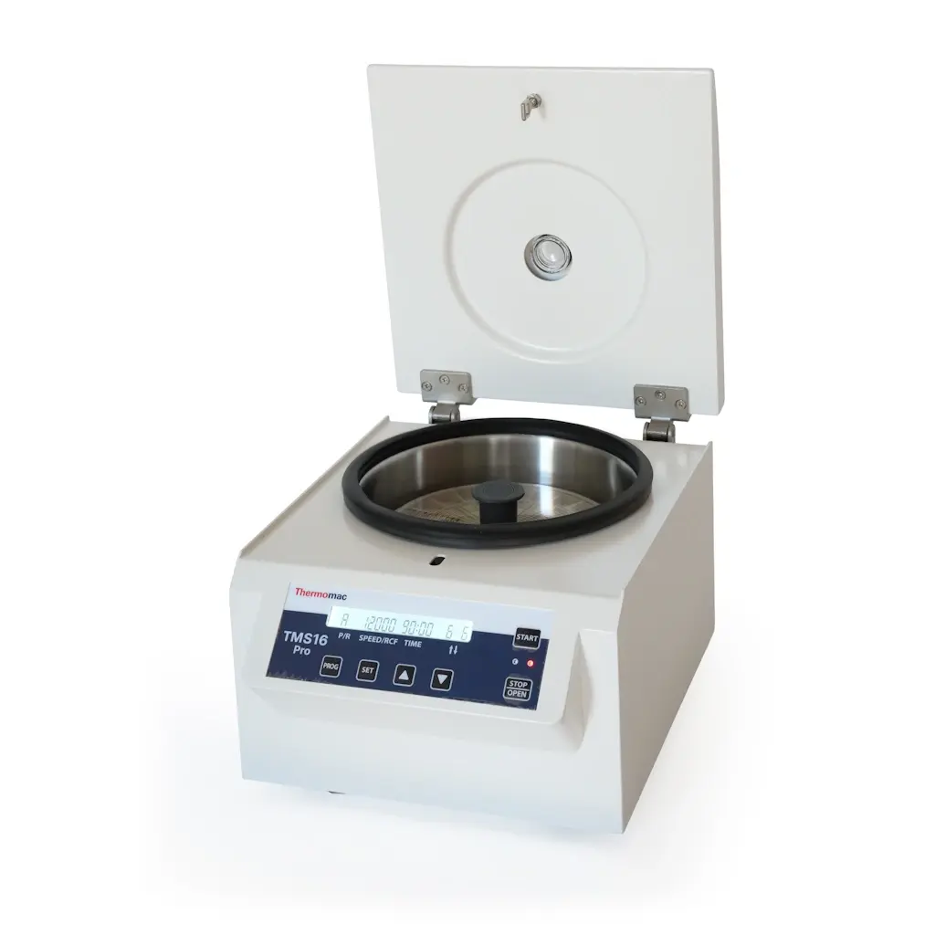 Thermomac TMS16 Pro 24 Hazneli - Mikrohematokrit Tüp İçin - Masaüstü Mikro Santrifüj Cihazı 16000rpm