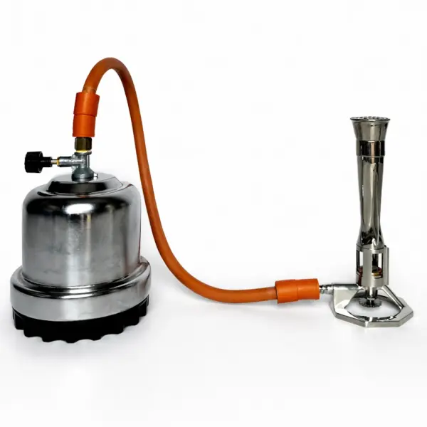 Borox Krom Ocaklı Bunzen Beki Seti - Laboratuvar Brülör Seti