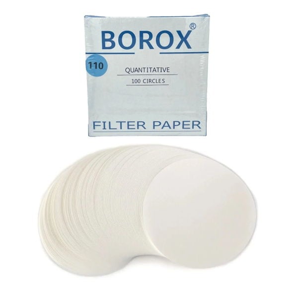 Külsüz Filtre Kağıdı 110 mm Kantitatif - Mavi Bant Yavaş