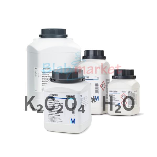 Potasyum Okzalat Monohidrat 1 kg - Potassium Oxalate Monohydrate For Analysis Merck 105073.1000