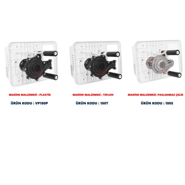 Su Sirkülasyonlu Vakum Pompası Evaporator İçin - VP180S