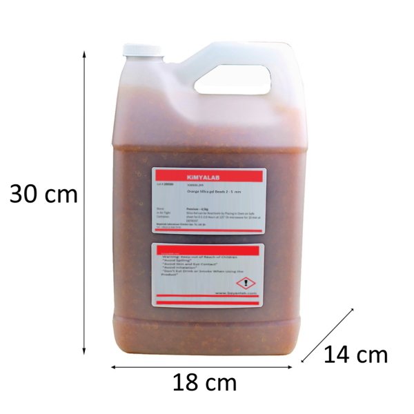 Silikajel Turuncu Nem Alıcı 4 Kg - Küf Önleyici İndikatörlü