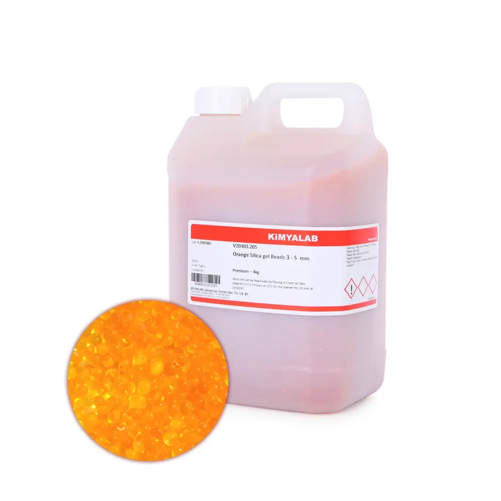 Silikajel Turuncu Nem Alıcı 4 Kg - Küf Önleyici İndikatörlü