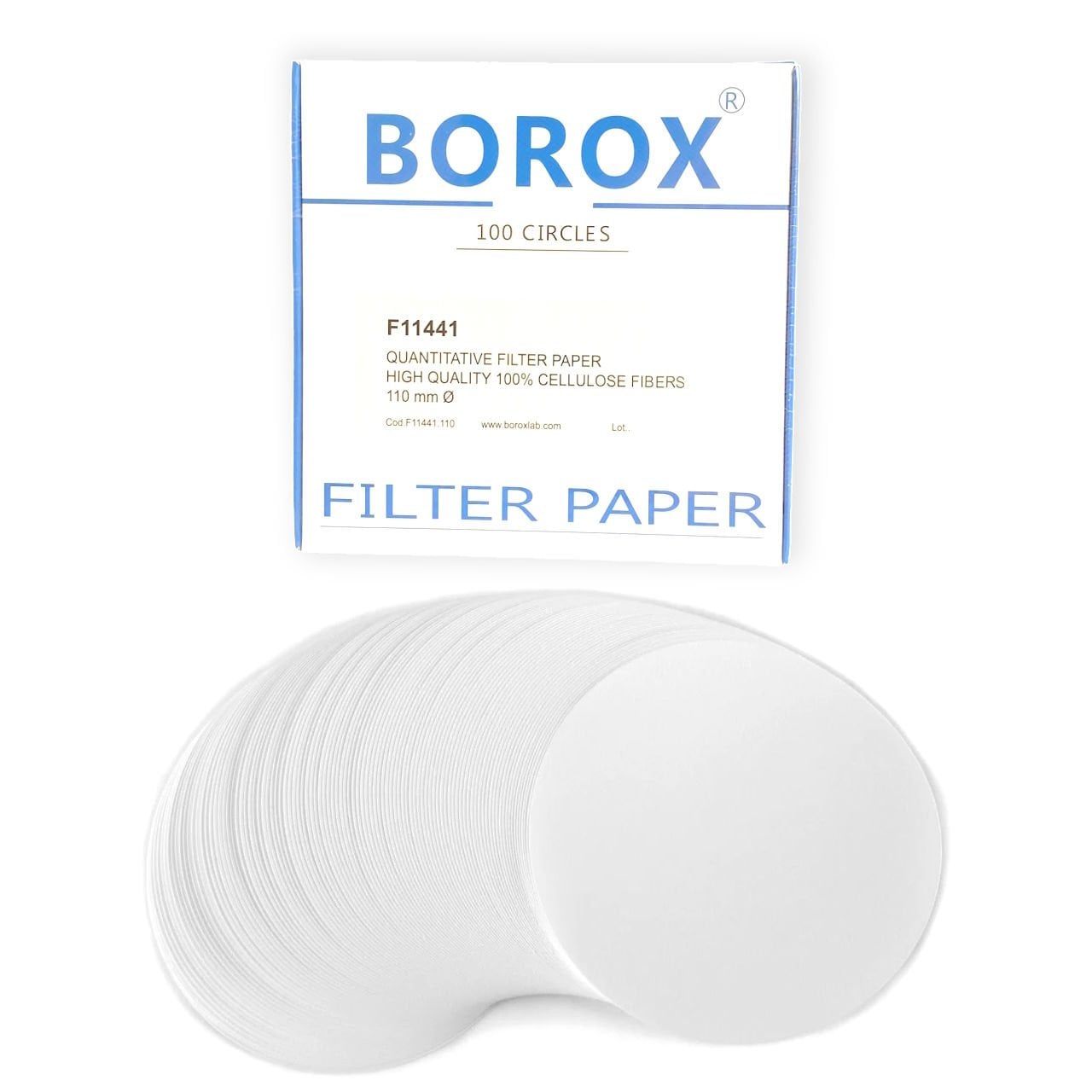 Külsüz Filtre Kağıdı 110 mm Kantitatif - Siyah Bant Hızlı