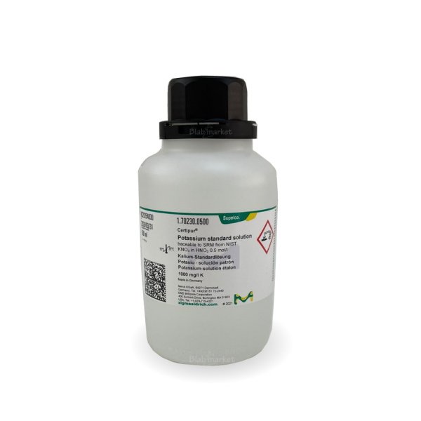 Merck 170230.0500 Potasyum 500ml Potassium Standard Solution
