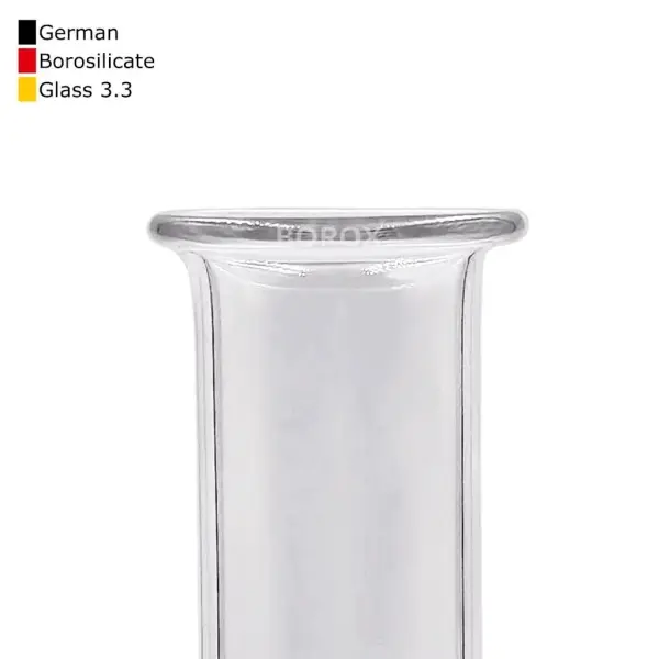 Borox Cam Balon 500 ml - Dibi Yuvarlak - Şilifsiz Deney Balonu - 10 Adet Toptan