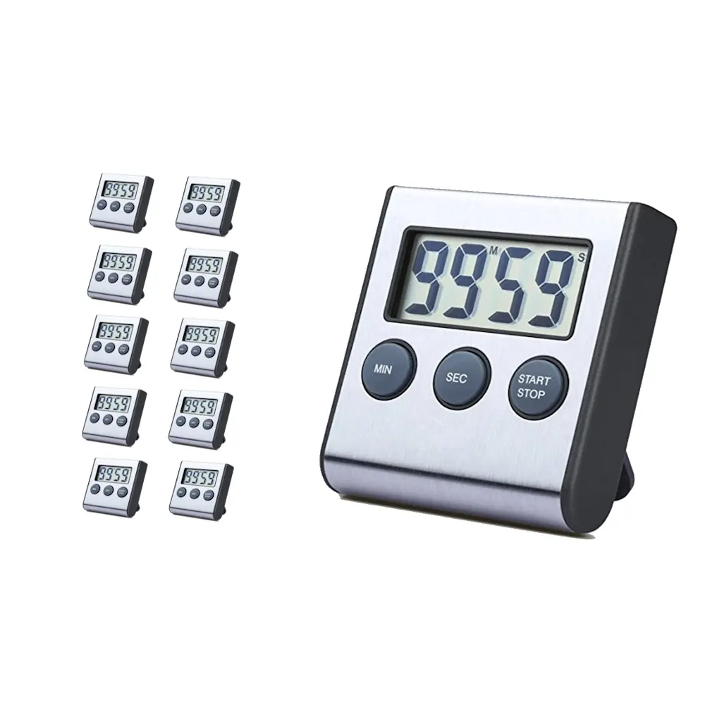 DT78 Zamanlayıcı - Dijital Kronometre - Geri Sayım Sayacı - 10 Adet Toptan