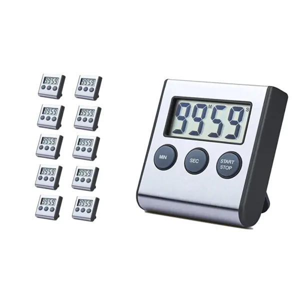 DT78 Zamanlayıcı - Dijital Kronometre - Geri Sayım Sayacı - 10 Adet Toptan