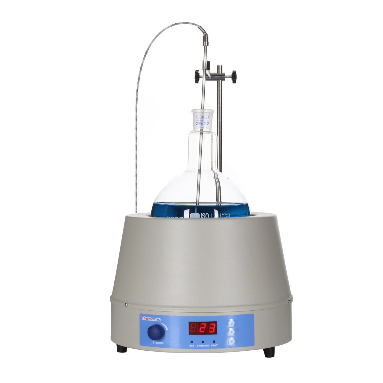 Thermomac HMS002D Dijital Karıştırıcılı Balon Isıtıcı 2000ml - Mantolu Isıtıcı