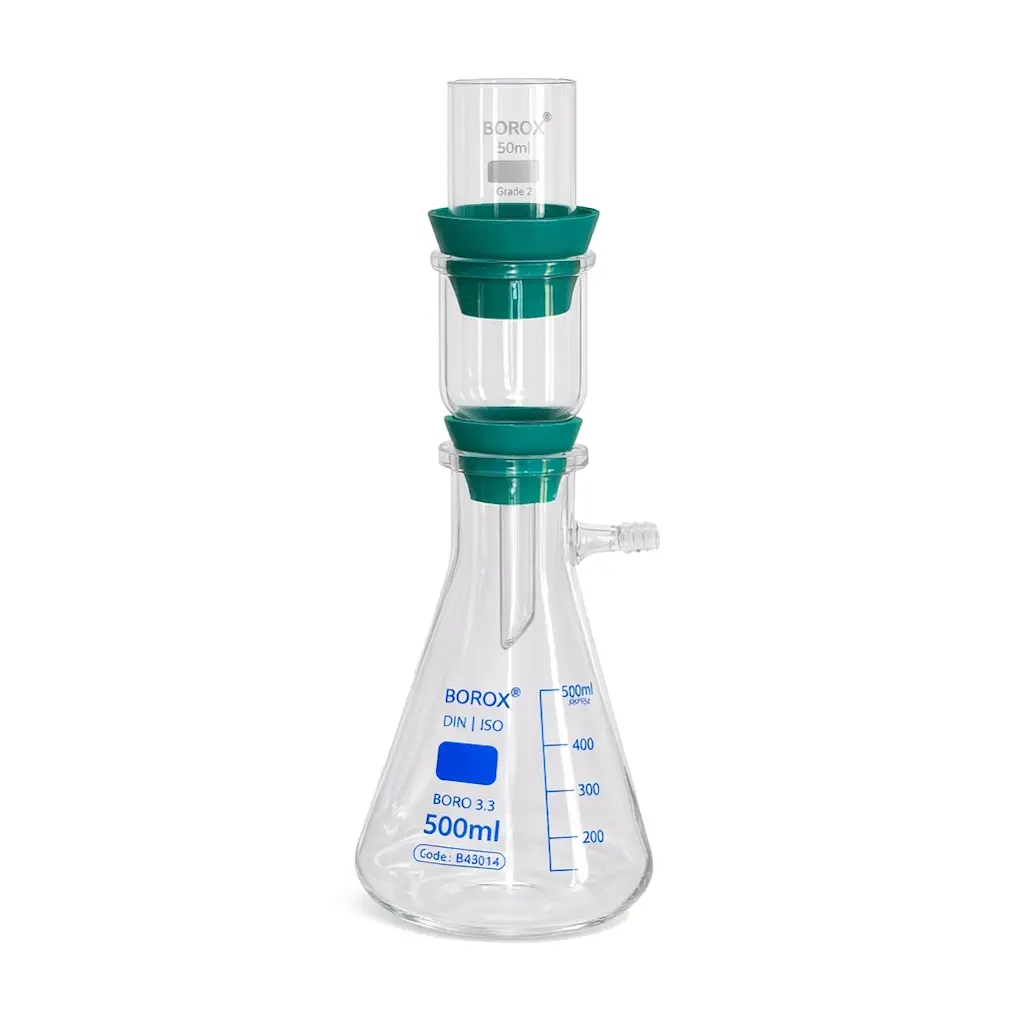 Borox Filtrasyon Seti 500ml - Vakum Filtrasyon Seti