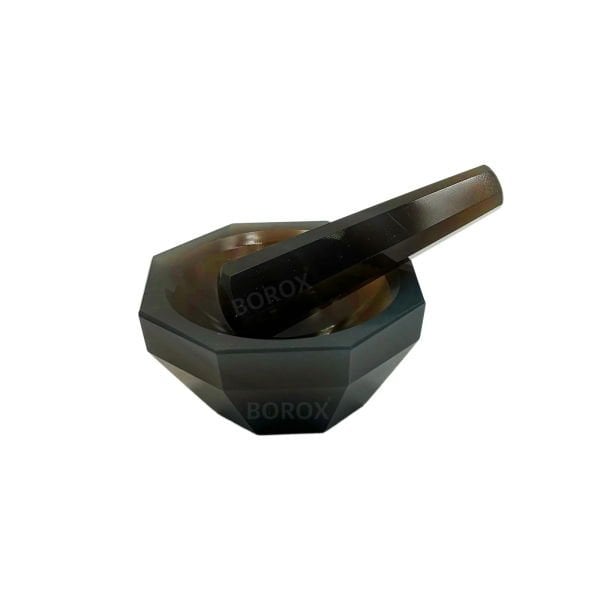 Borox Agat Havan Tokmaklı 64 mm - 1 set/paket