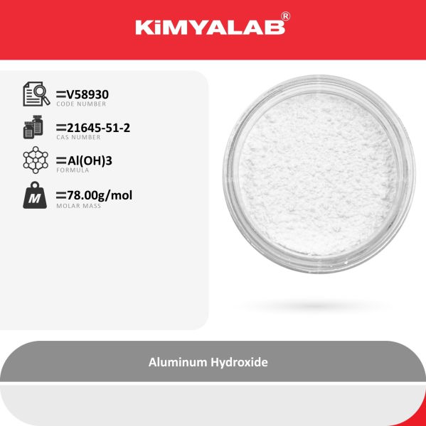 Kimyalab Alüminyum Hidroksit 1 Kg - Aluminium Hydroxide