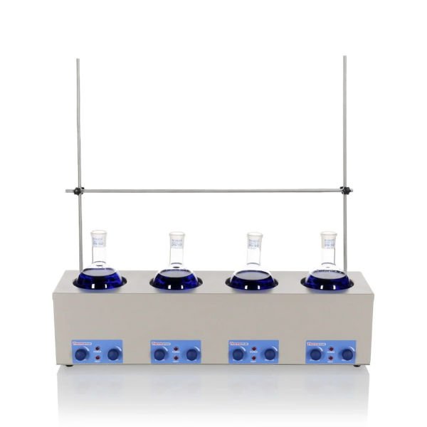 Thermomac HMS450 Çoklu Karıştırıcılı Balon Isıtıcı 500ml 4lü - Standlı