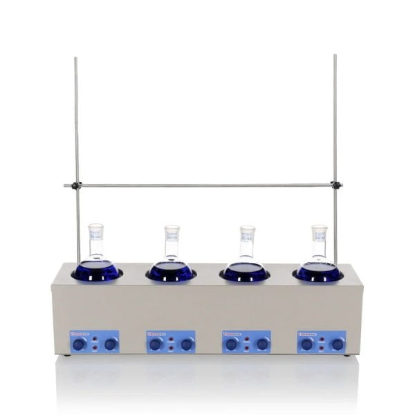 Thermomac HMS450 Çoklu Karıştırıcılı Balon Isıtıcı 500ml 4lü - Standlı