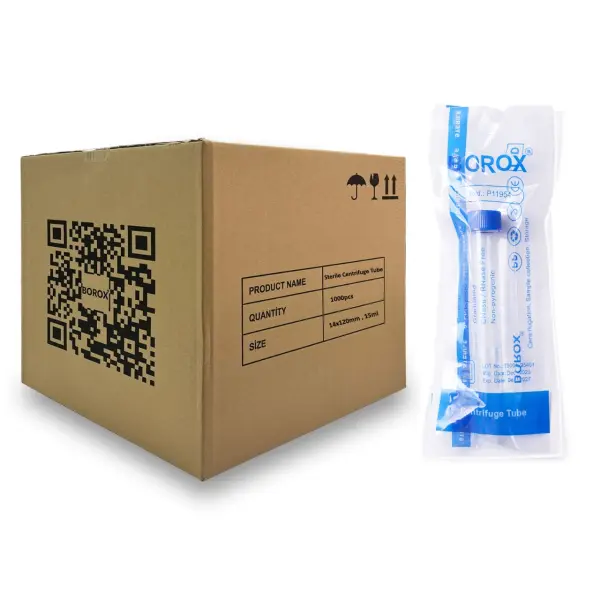 Falkon Tüpü 15 ml Steril - Dibi Konik Santrifüj Tüpü 1000 Adet - Toptan