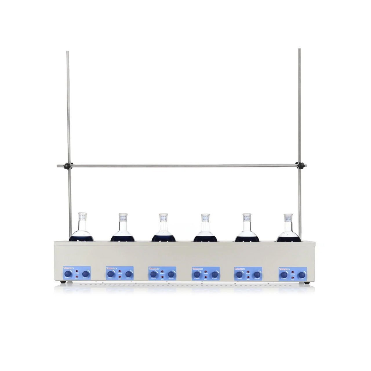 Thermomac HMS650 Çoklu Karıştırıcılı Balon Isıtıcı 500ml 6lı - Standlı