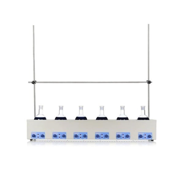 Thermomac HMS650 Çoklu Karıştırıcılı Balon Isıtıcı 500ml 6lı - Standlı