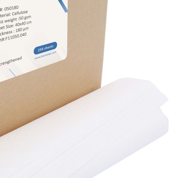 Kaba Filtre Kağıdı 40x40cm 250li Paket - Adi Süzgeç 50 gr/m2