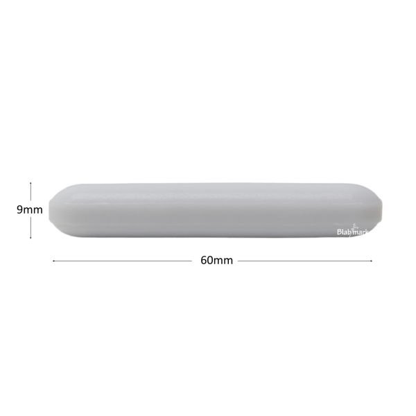 Manyetik Balık 9x60 mm - Teflon Karıştırıcı Balık Silindirik - 2 Adet Paket