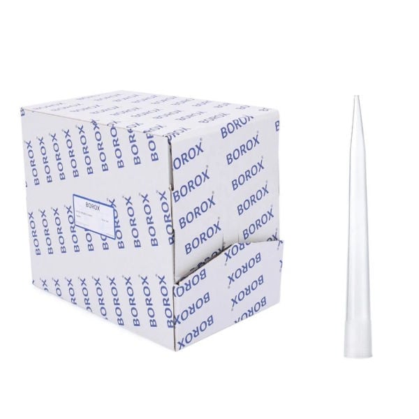 Borox Otomatik Pipet Ucu 5 ml Şeffaf - 1000 Adet/10 Kutu Toptan - 5000µl - CalPro S İçin